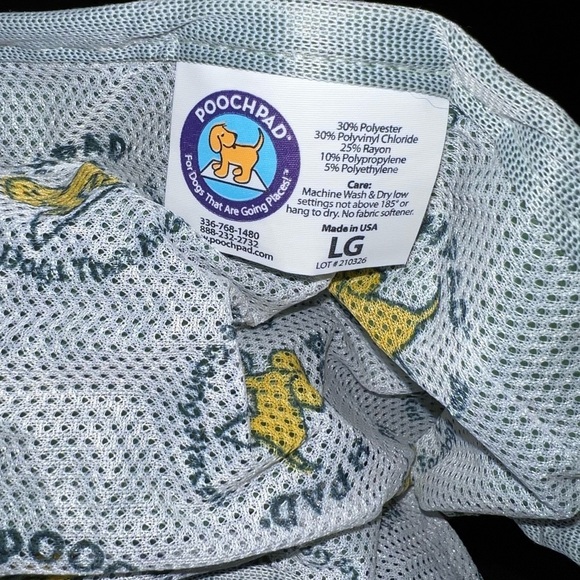 Nwt PoochPants 🐶 premium Doggie diaper for large breed dogs - Picture 3 of 8
